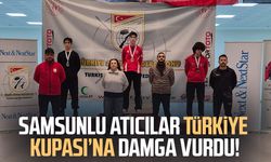 Samsunlu atıcılar Türkiye Kupası’na damga vurdu!