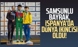 Samsunlu Esra Bayrak İspanya’da dünya ikincisi oldu!
