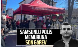 Samsunlu polis memuru Ogün Salurlu’ya son görev