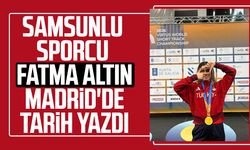 Samsunlu sporcu Fatma Altın dünya şampiyonu oldu!