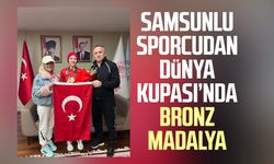 Samsunlu Gözdenur Çep Atilla'dan Dünya Kupası’nda bronz madalya