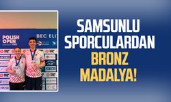 Samsunlu sporculardan bronz madalya!