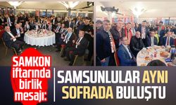SAMKON iftarında birlik mesajı: Samsunlular aynı sofrada buluştu
