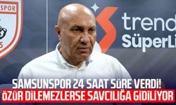 Samsunspor 24 saat süre verdi! Özür dilemezlerse savcılığa gidilecek