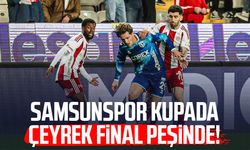 Samsunspor kupada çeyrek final peşinde!