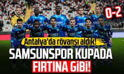 Samsunspor kupada fırtına gibi: Lider olarak çeyrek finalde