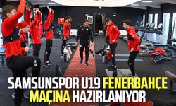 Samsunspor U19 Fenerbahçe maçına hazırlanıyor