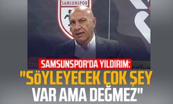 Samsunspor'da Yüksel Yıldırım: "Söyleyecek çok şey var..."