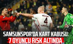 Samsunspor'da kart kabusu: 7 oyuncu risk altında