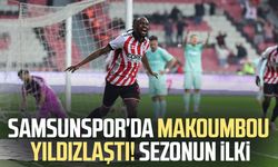 Samsunspor'da Makoumbou yıldızlaştı! Sezonun ilki