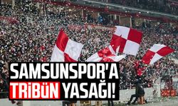 Samsunspor'a tribün yasağı!