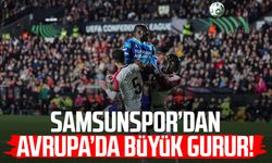 Samsunspor’dan Avrupa’da büyük gurur!