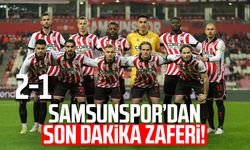 Samsunspor’dan son dakika zaferi!