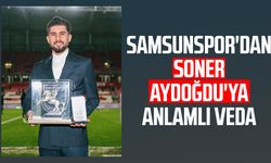 Samsunspor'dan Soner Aydoğdu'ya anlamlı veda