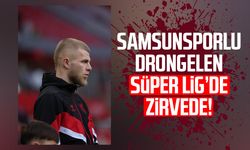 Samsunsporlu Rick van Drongelen Süper Lig’de zirvede!