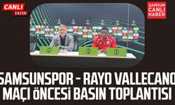 Samsunspor - Rayo Vallecano maçı öncesi basın toplantısı