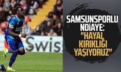 Samsunsporlu Cherif Ndiaye: "Hayal kırıklığı yaşıyoruz"