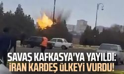 Savaş Kafkasya'ya yayıldı: İran kardeş ülkeyi vurdu!