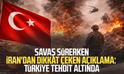 Savaş sürerken İran'dan dikkat çeken açıklama: Türkiye tehdit altında