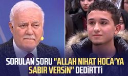Nihat Hatipoğlu’na Ramazan programında şaşırtan soru