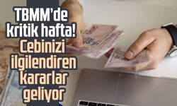TBMM’de kritik hafta! Cebinizi ilgilendiren kararlar geliyor