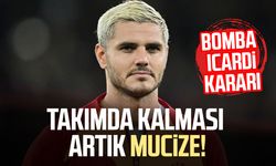Takımda kalması artık mucize: Bomba Icardi kararı