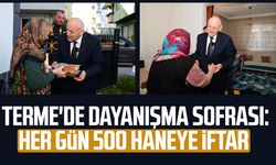 Terme'de dayanışma sofrası: Her gün 500 haneye iftar