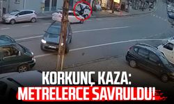 Trabzon’da korkunç kaza: Metrelerce savruldu!