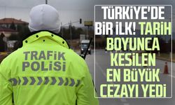 Türkiye'de bir ilk! Tarih boyunca kesilen en büyük cezayı yedi