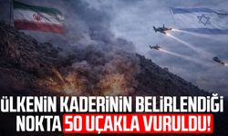 Ülkenin kaderinin belirlendiği nokta 50 uçakla vuruldu!