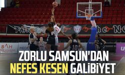 Zorlu Samsun'dan nefes kesen galibiyet
