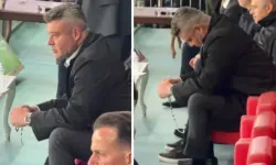 120+2'de gelen gol sonrası tribündeki görüntüsü ortaya çıktı