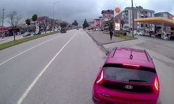 40 tonluk tırın önüne kırdı: Samsun’da yürekler ağza geldi!