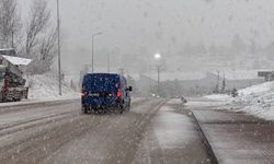 Samsun-Ankara yolunda kar alarmı!