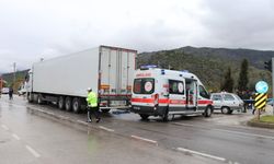 Amasya-Samsun kara yolunda yürek yakan kaza!