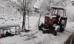 Samsun’da kış geri döndü! Nisan ayında kar sürprizi!