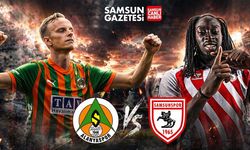 Alanyaspor-Samsunspor maçında ilk 11'ler belli oldu!