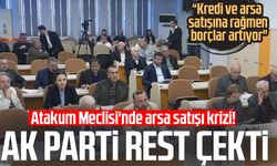 Atakum Meclisi'nde arsa satışı krizi! AK Parti rest çekti