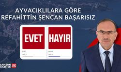 Ayvacıklılara göre Refahittin Şencan başarısız