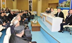 Tekkeköy Belediye Başkanı Mustafa Candal muhtarlarla buluştu