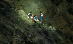 Çorum'da uçurumdan mucize kurtuluş: 5 saatlik yaşam mücadelesi