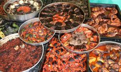 Vezirköprü’de köy fırınlarında yapılan yemekler