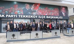 AK Partili Ersan Aksu Tekkeköy teşkilatıyla buluştu