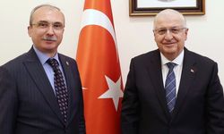AK Partili Orhan Kırcalı, Bakan Yaşar Güler ile TBMM’de görüştü