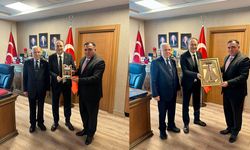 MHP'li İlyas Topsakal gazi temsilcilerini ağırladı