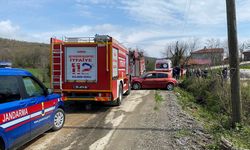 Samsun'da ağaç keserken canından oluyordu!