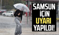 Samsun hava durumu 5 Mayıs Salı