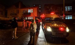 Samsun’da iki katlı evde korku dolu anlar!