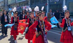 Samsun'da 23 Nisan coşkusu! Türk dünyası çocukları buluştu