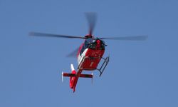 Samsun'da ambulans helikopter kalp krizi geçiren hasta için havalandı